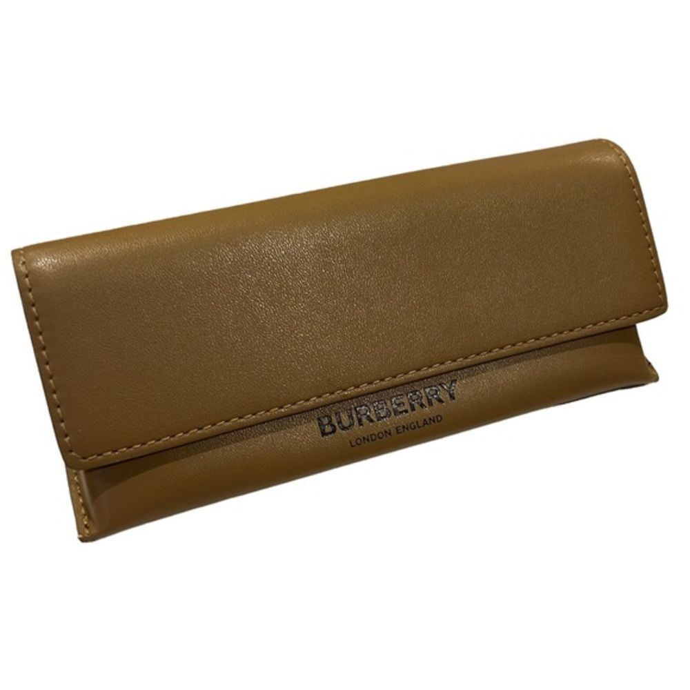 Burberry‎ Tan Leather Eyeglass Case
